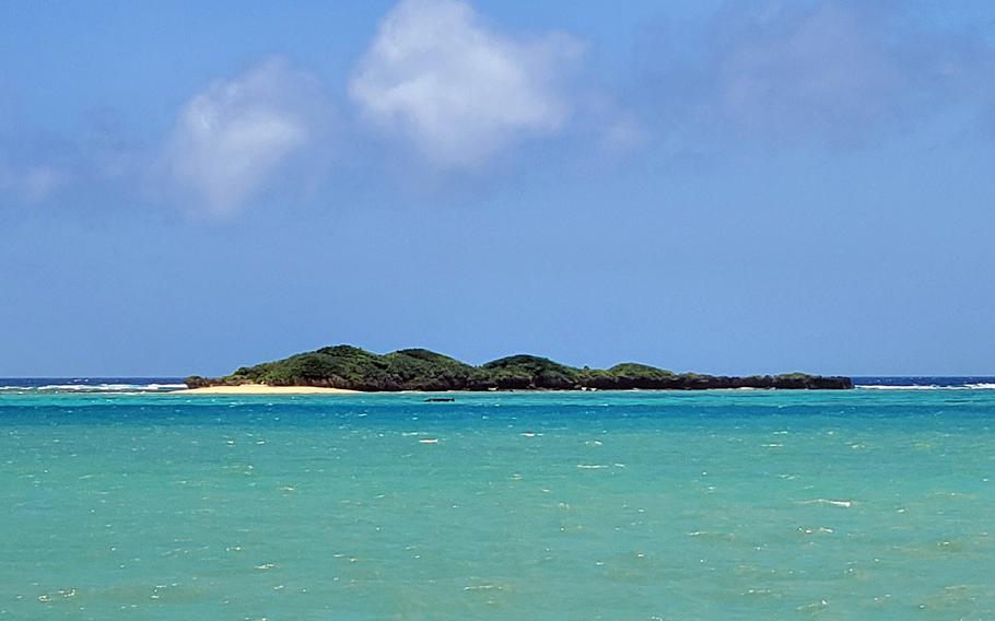 Nearly 600 unexploded shells from World War II's Battle of Okinawa have been retrieved from Okahajima, a small Okinawa island popular with kayakers.