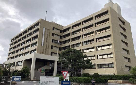 The Naha District Public Prosecutors Office in Naha city, Okinawa, is pictured on Sept. 24, 2024.