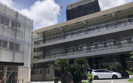 Naha District Court in Okinawa on July 12, 2024.