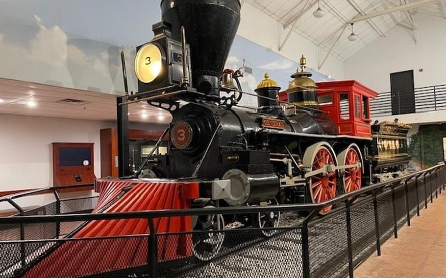 The locomotive known as the General in an undated photo is at the Southern Museum of Civil War and Locomotive History in Kennesaw, Ga. During what became known as the Great Locomotive Chase, Union soldiers dressed as civilians to infiltrate the Confederacy, hijack a train and drive it north for 87 miles, destroying enemy infrastructure along the way. The final members of the group will receive the Medal of Honor on July 3, 2024. 