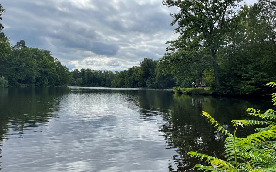 The Bärensee in Stuttgart, Germany, is within the confines of a park that offers an extensive trail network and relief from the nearby urban bustle. 