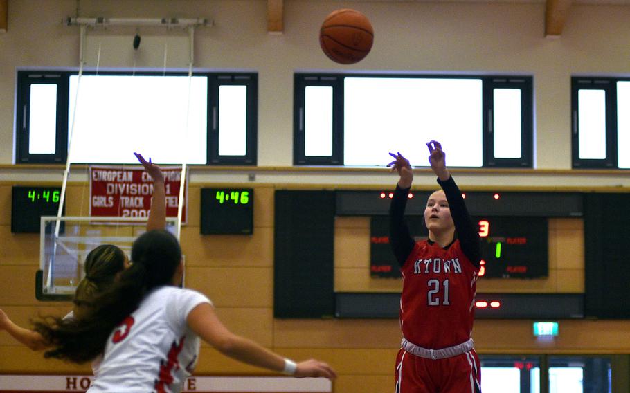 Olivia Illka puts up a shot.