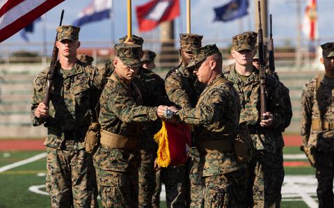 Marines On Okinawa Stand Up A Littoral Regiment To Join Sister Unit On 