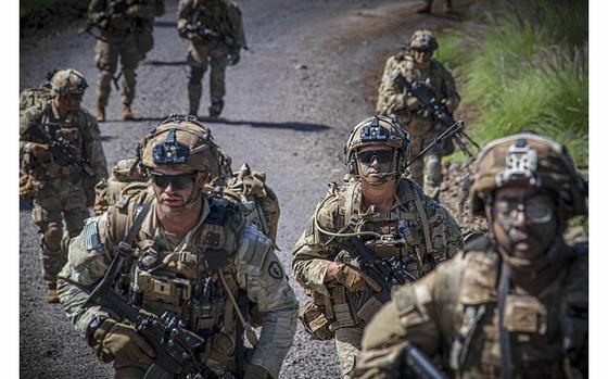 Soldiers from 1st Infantry Battalion, 21st Infantry Regiment and 2nd ...