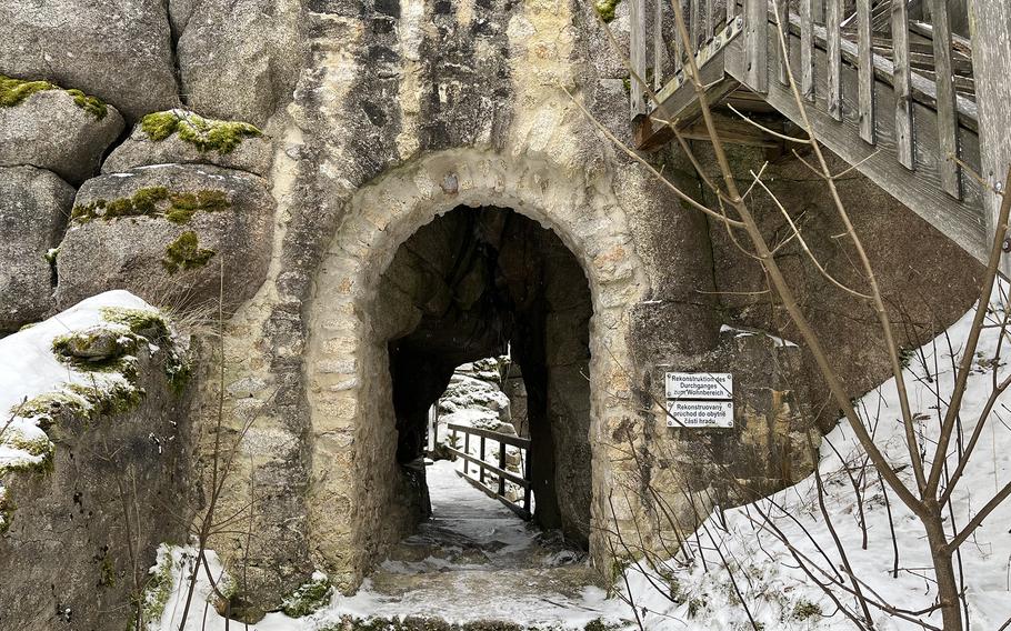 The ruins of Weissenstein Castle in Waldershof, Germany, are at an elevation of over 2,800 feet. Trails surrounding the castle abound in recreational opportunities, and hikers are rewarded with expansive views from the hilltop.