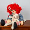 Raggedy Ann, a unique and kind doll, would probably be fun to hang out with.