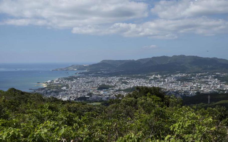 View from Nago-dake