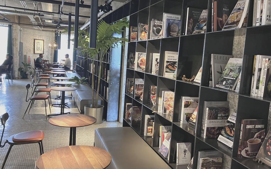 Catch up on some light reading while savoring your dirty coffee at Slowalk Coffee Roasters in Maina, Guam.