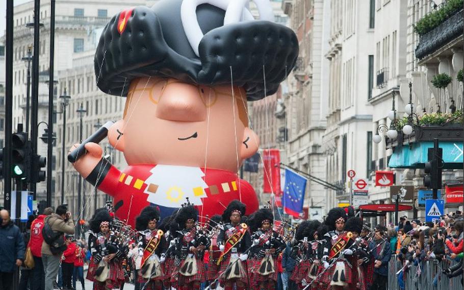 London's New Year's Day parade includes floats, marching bands and entertainers from around the world. The event starts Jan. 1 at noon. 