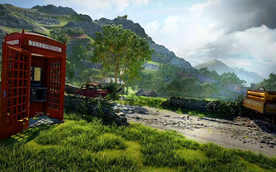 Red phone booths offer mysteries in Atomfall, Rebellion’s upcoming first-person adventure game. 