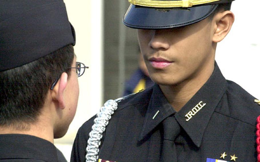 jrotc garrison cap