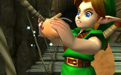 Legend of Zelda Ocarina of Time: Nintendo 3DS: Video Games 
