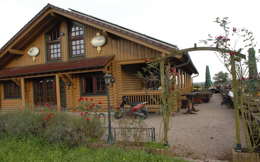 Bernd's Blockhaus is all wooden beams and rustic charm. It sits next to grassy pastures along a network of biking and hiking trails.
 
Jennifer H. Svan/Stars and Stripes