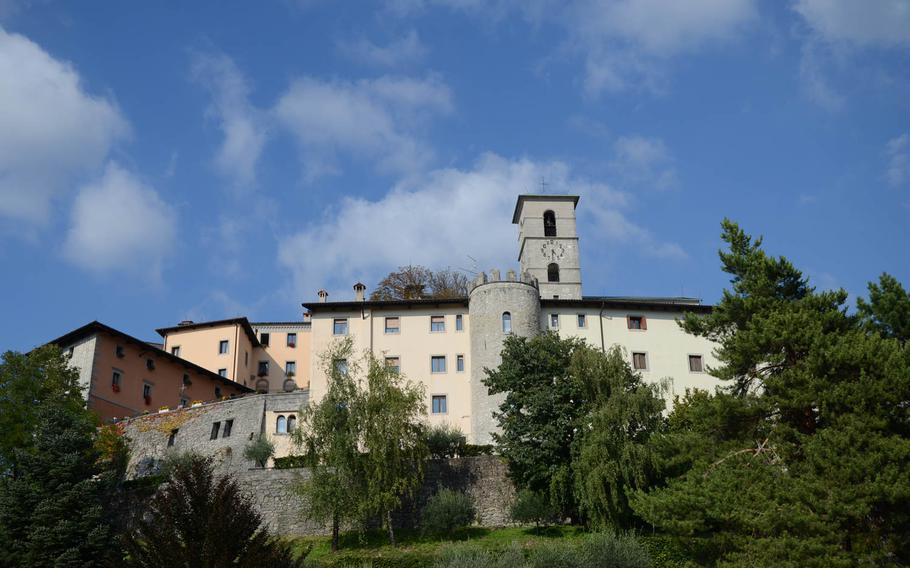 The Sanctuary of Castelmonte, the Blessed Virgin Mary, is a beautiful 12th century structure that is believed to have once been a Roman outpost. Castelmonte is about 16 miles from Udine, Italy.