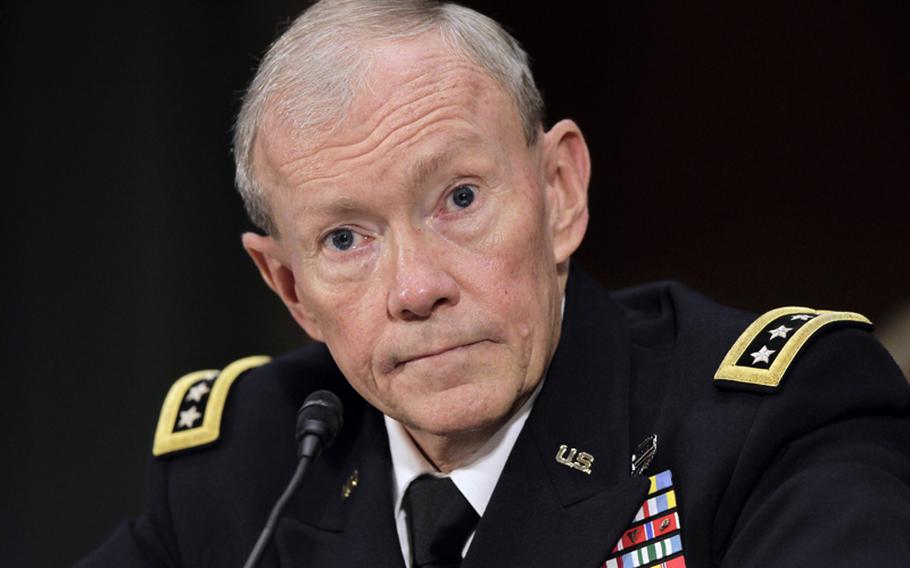 Army Gen. Martin Dempsey, Joint Chiefs of Staff chairman.