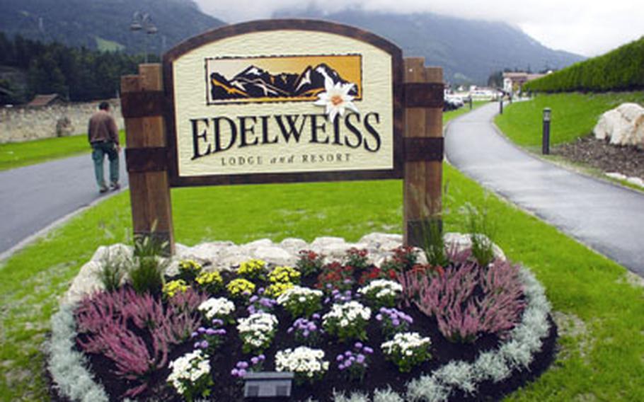 The Edelweiss Lodge and Resort in Garmisch.