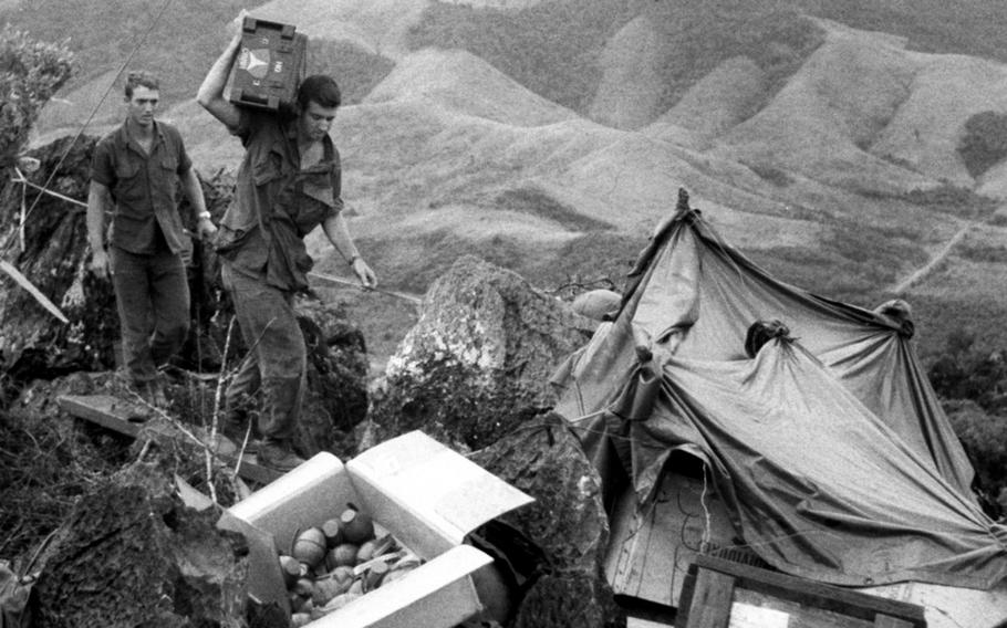 On the Rockpile in South Vietnam, October, 1966.