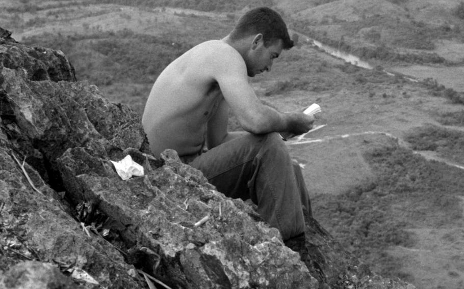 On the Rockpile in South Vietnam, October, 1966.