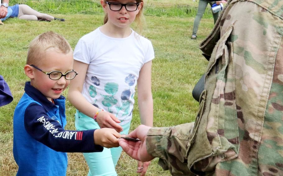 The Soldiers were greeted with love and hospitality by the people of the Normandy region.
