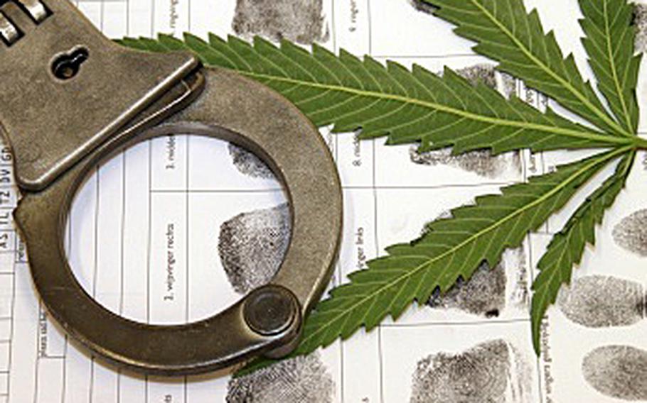 Marijuana, along with nine other substances, is specifically prohibited under Article 112a of the Uniform Code of Military Justice and penalties for its use can range from a general discharge to dishonorable discharge (for positive results of a urinalysis) and even imprisonment for possession.