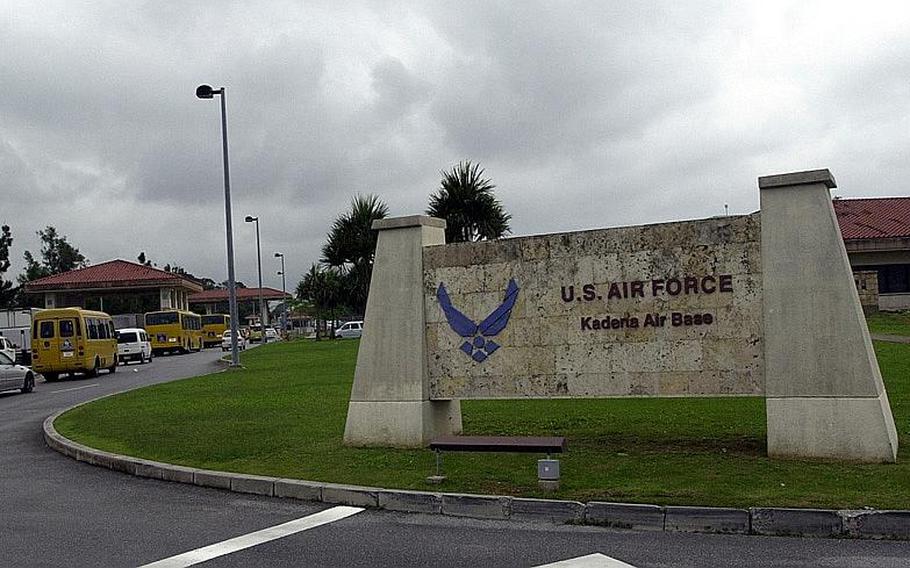 Kadena Air Base is shown in this file photo.