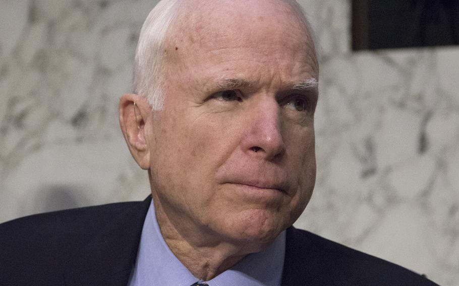 Sen. John McCain, R-Ariz.