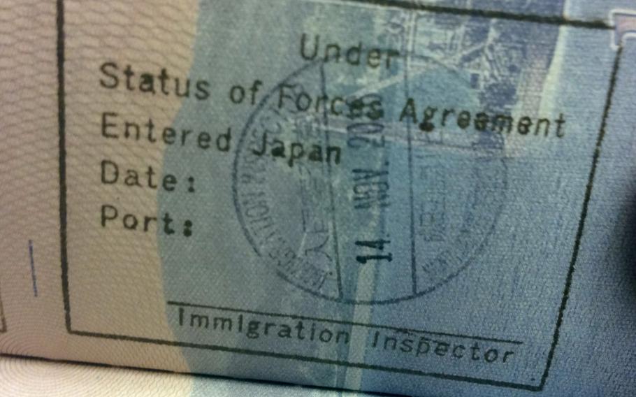 The United States and Japan signed a deal in Tokyo on Jan. 16, 2017, that will mean visa eligibility changes for some U.S. base contractors working in Japan.
