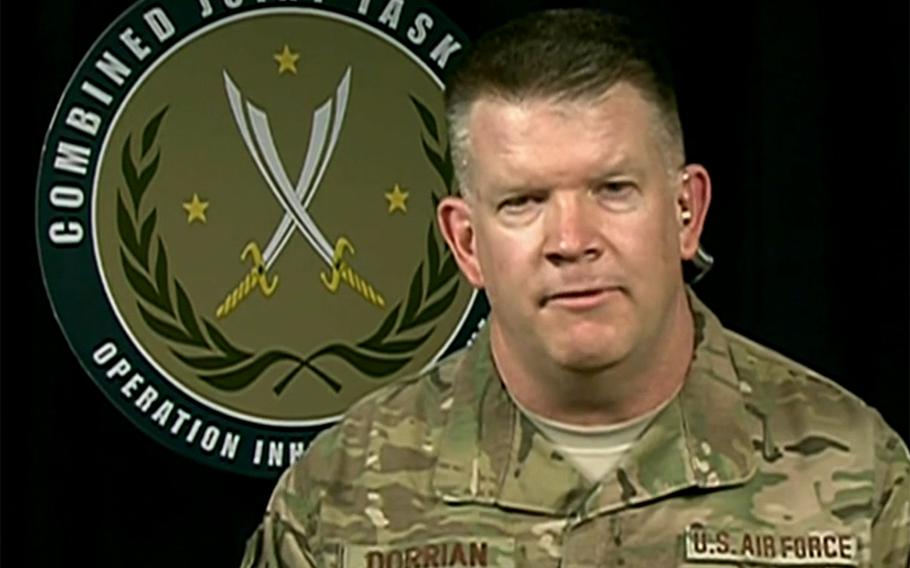 Operation Inherent Resolve coalition spokesman U.S. Air Force Col. John Dorrian.