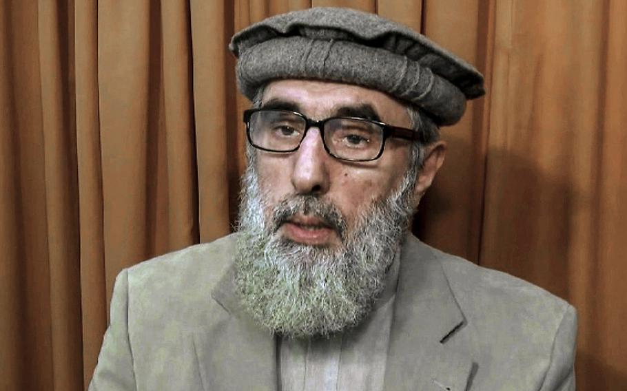 Gulbuddin Hekmatyar seen in November 2015.