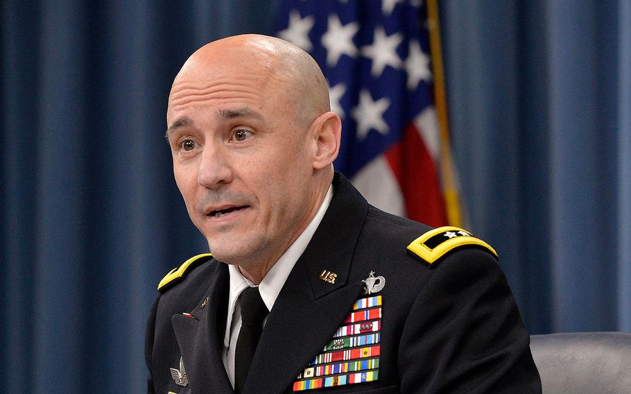 Maj. Gen. Thomas Horlander, the Army’s budget director.