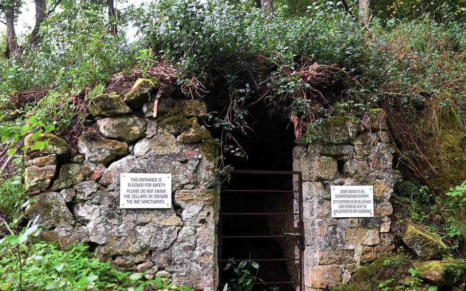 An old cellar in the ruined village of Haag, now used as a bat sanctuary, at Grafenwoehr, Germany, Sept. 1, 2017. 

Martin Egnash/Stars and Stripes 