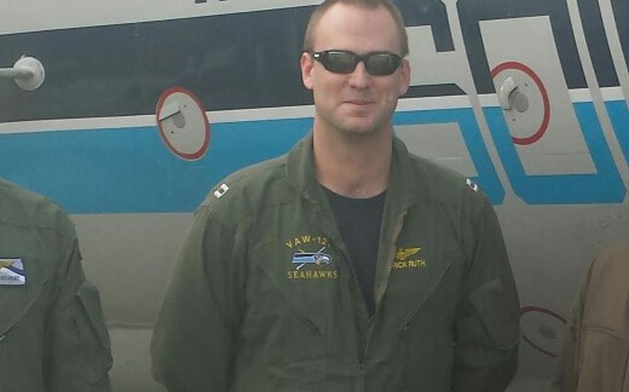 An undated file photo of Lt. Patrick L. Ruth, 31, of Metairie, La. Ruth was one of two pilots who were killed Oct. 1, 2017 when their T-45C aircraft crashed in Tellico Plains, Tenn. 