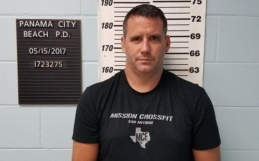 Air Force Col. Michael Shawn Garrett, 45, was convicted Tuesday, Oct. 17, 2017, in federal court of soliciting a minor for sex, according to the U.S. Department of Justice.