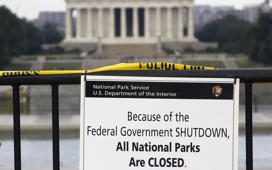 A government shutdown in 2013 resulted in the closing of such Washington, D.C. landmarks as the Lincoln Memorial and the National World War II Memorial.