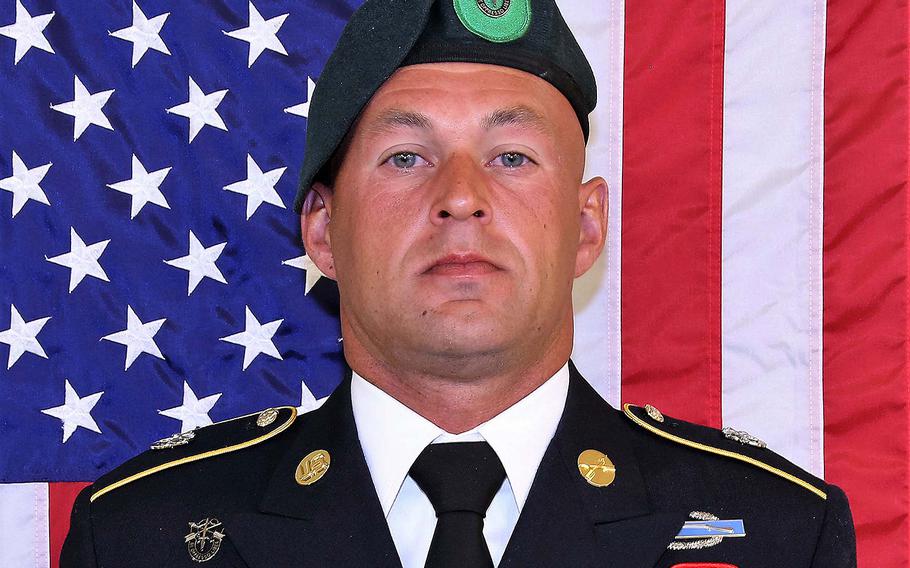 Sgt.1st Class Mihail Golin was killed in a New Year's Day firefight in eastern Afghanistan.