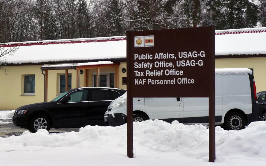 The Public Affairs Office at Grafenwoehr, Germany, was closed on Monday, Jan. 22, 2018, because of the U.S. government shutdown.

