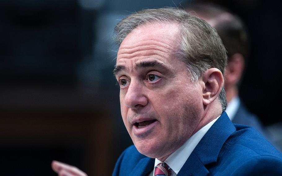 VA Secretary David Shulkin testifies before the House Appropriations Subcommittee on Military Construction, Veterans Affairs and Related Agencies during a hearing on Capitol Hill in Washington, D.C., on Thursday, March 15, 2018. Concerning the Veterans Choice program, Shulkin said, “The time to act is now, and we need your help.”