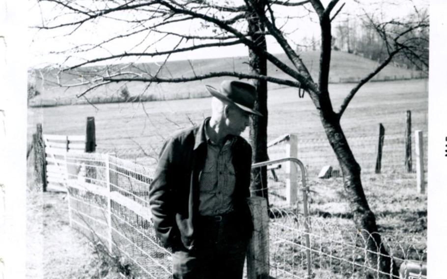 U.S. Army 1st Lt. Garlin M. Conner at his parents' home in Clinton County, Kentucky. 