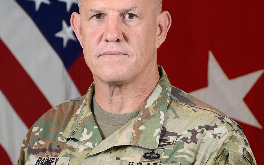 U.S. Army Maj. Gen. James E. Rainey
