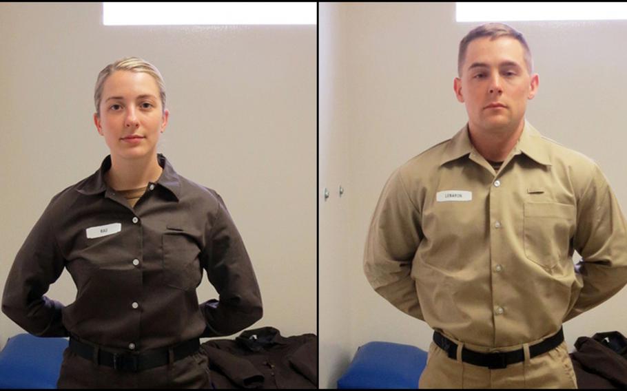 The Navy on Wednesday is adopting a distinct uniform for servicemembers confined in its correctional facilities.