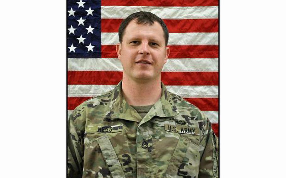 Staff Sgt. Jacob Hess died of wounds sustained during training at Fort Polk, La.