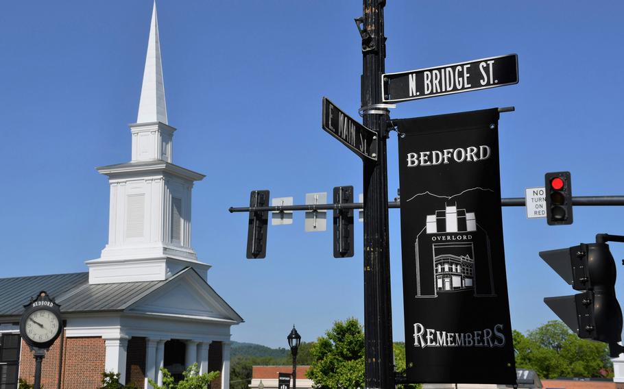 Bedford Presbyterian Church shown on May 14, 2019 in downtown Bedford, VA. In July 1944, the church housed farming families who gathered in Bedford to learn whether their sons, brothers or husbands were killed in action during the invasion of Normandy. 
