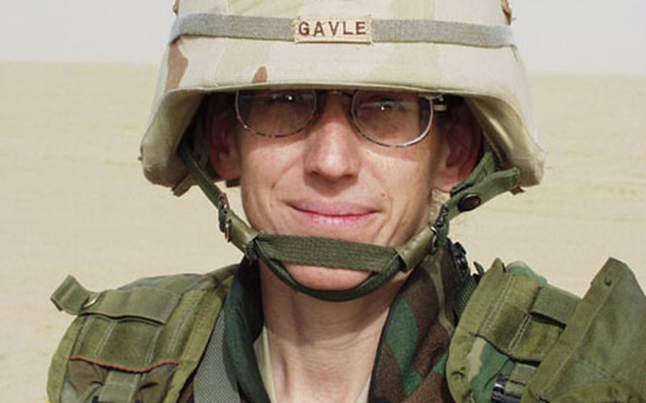 Maj. Kathy Gavle.