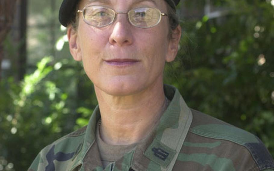 Chaplain (Lt. Col.) Bonnie Koppell.