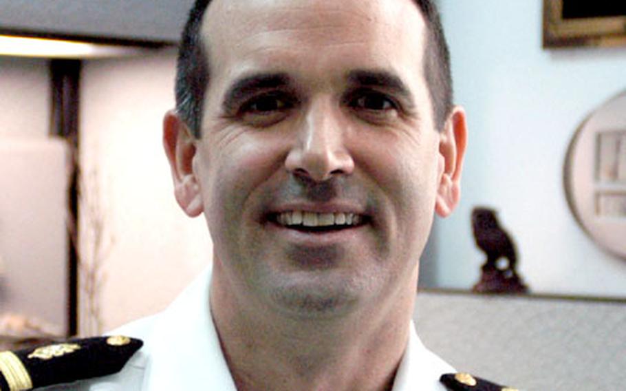Cmdr. Michael S. Weiner, ambulatory care director at Yokosuka Naval Hospital.