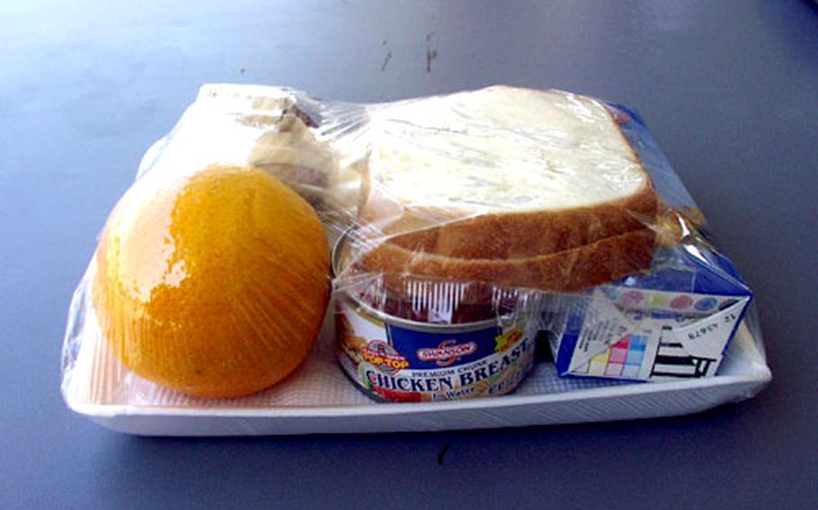 Tens of thousands of troops in southern Iraq rely upon a prepackaged lunch like this to replace their Meals, Ready To Eat. What many soldiers are really interested in, however, are beer rations. Said Spc. Jonathan Colton, “Just give me a cold six-pack of Corona. Then I’d fight for another six months.”