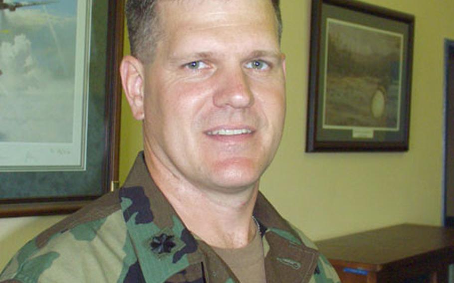 Lt. Col. Vernon O&#39;Donnell, 42, incoming commander of 7th Battalion, 159th Aviation Regiment.