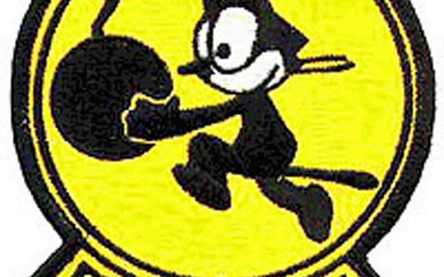 Logo for VF-31, F-14D Super Tomcat squadron, also known as Felix the Cat Squadron.
