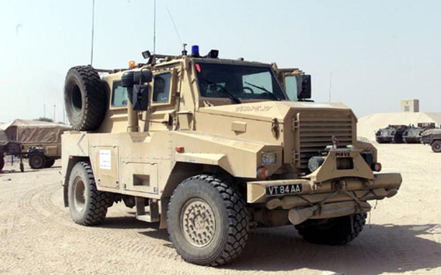 The U.S. Marine Corps will ship to Iraq by this fall 14 new anti-mine type vehicles, called the Cougar, that can be used to protect its Explosive Ordnance Disposal teams and combat engineers from Improvised Explosive Devices, or IEDs, which have claimed dozens of U.S. servicemembers’ lives in the past year.