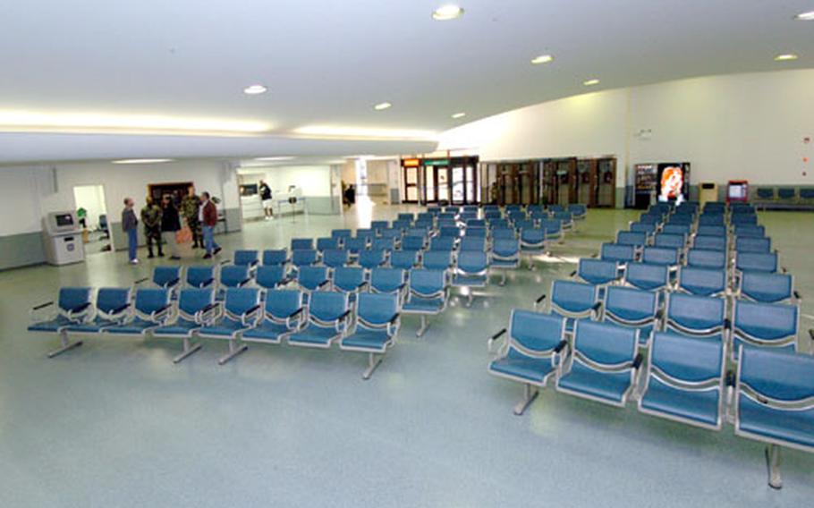 Renovations are complete and have brought many changes to the passenger terminal at Yokota Air Base, Japan.